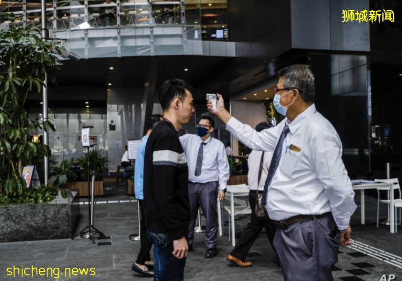 解封10天后,新加坡的办公区,街头,仍然没什么人