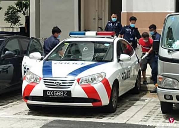 “和尚”疑组屋藏毒 与警对峙两小时