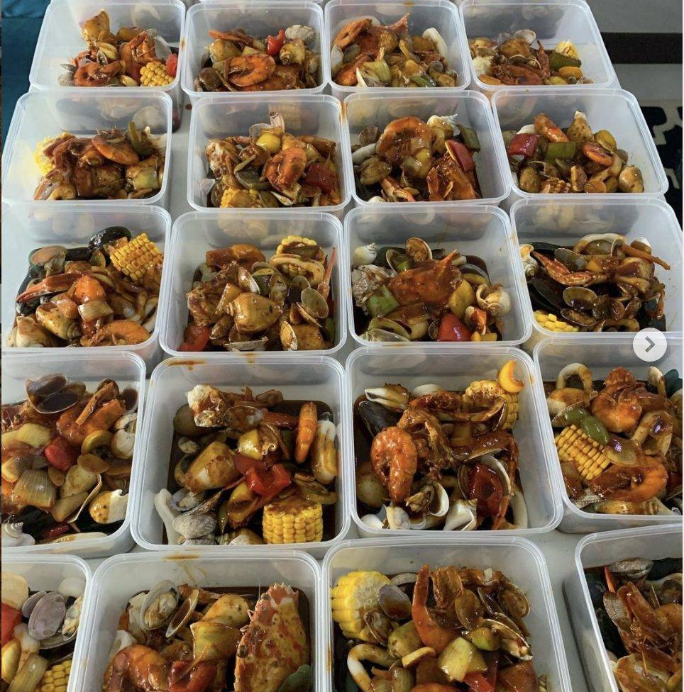 新加坡清真海鲜🦞外卖大盘点,跨年假期欢聚一堂吃贝壳海鲜咯