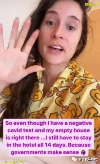 旅居新加坡網紅Nas Daily的女友疫情期間出國 回新後不滿要住酒店隔離