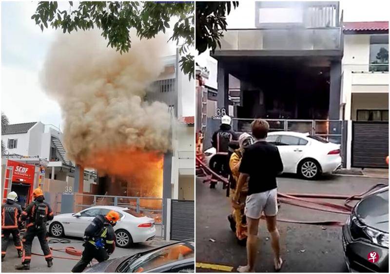 邻居大喊“你家着火啦！” 一家四口吓醒穿睡衣逃