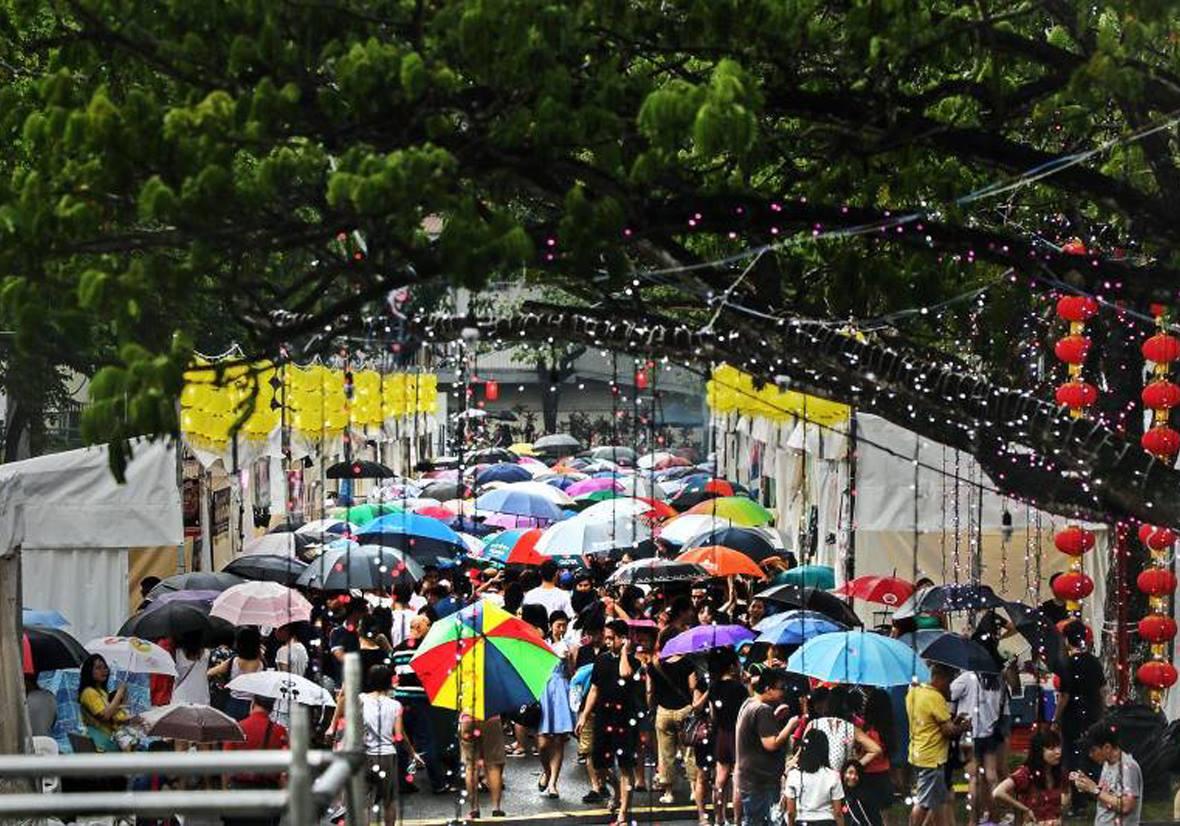 士林夜市登陆新加坡 论美食“山寨版”当然比不上正牌