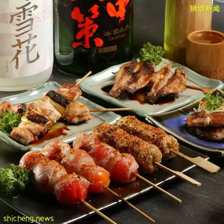 跟皇后一秒穿越到日本🇯🇵精选新加坡居酒屋!烤串+啤酒来驱走你满身疲惫~🍶