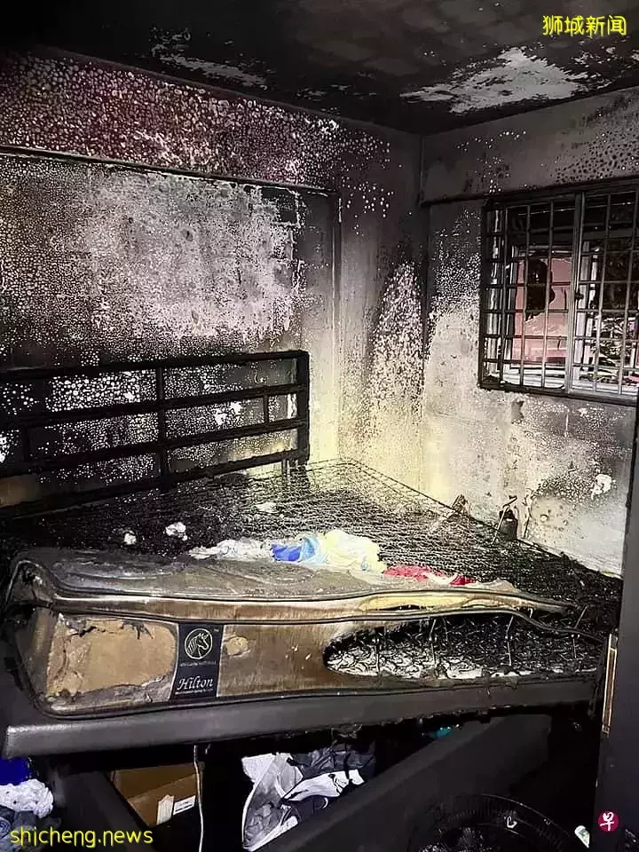 狮城马西岭组屋失火 两名受困幼童获救送院