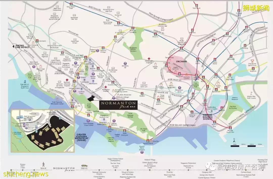 新加坡西南部最大的景觀樓盤Normanton Park 鑫悅府