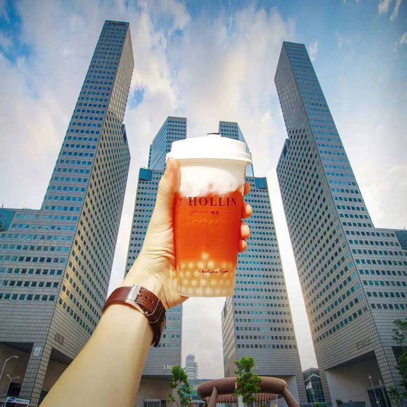 在獅城“秋天的第一杯奶茶”你會選擇哪一杯