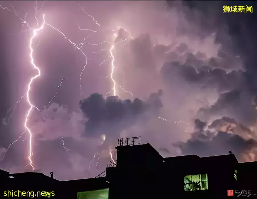 朋友圈刷屏！新加坡天空奇景再現，一波美圖襲來！太美了