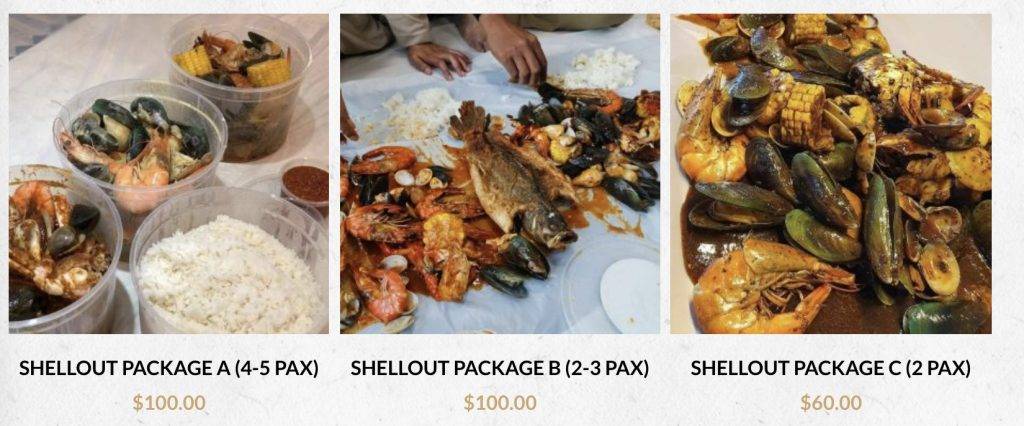 新加坡清真海鲜🦞外卖大盘点,跨年假期欢聚一堂吃贝壳海鲜咯