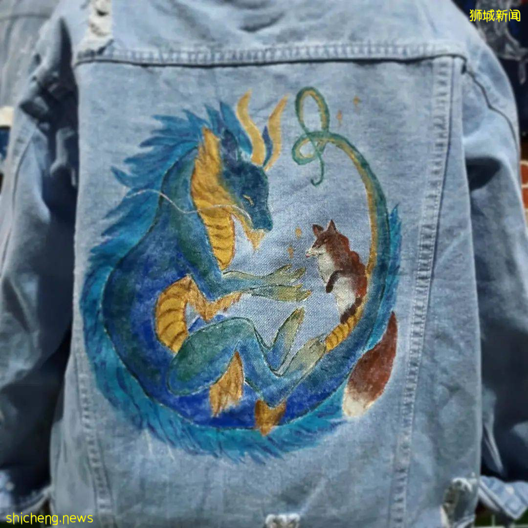 酷！新加坡也能DIY手绘牛仔亲子装啦！4岁以上小朋友就能上手