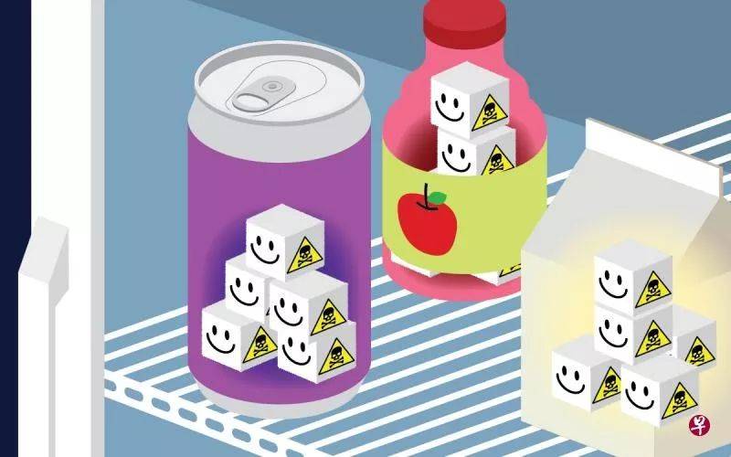 以后购买包装加糖饮料，得看一看“红绿灯”