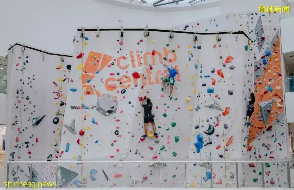 孩子也能玩！新加坡商场里的8家攀岩馆，$15起