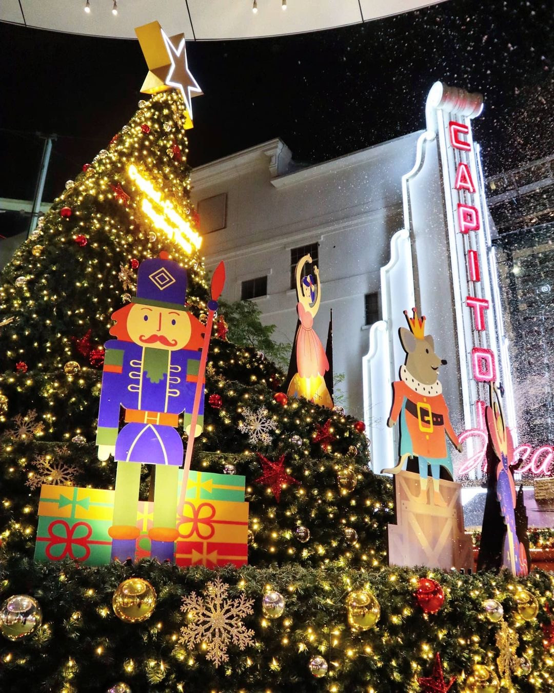 在梦幻透明屋共进晚餐!雪花鲜花星空的极致浪漫