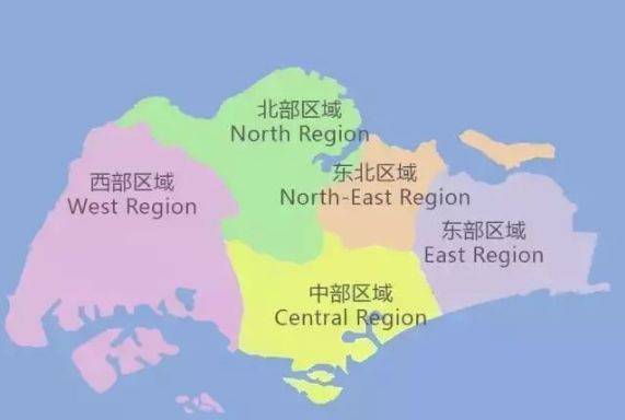 带你了解新加坡的几大区域