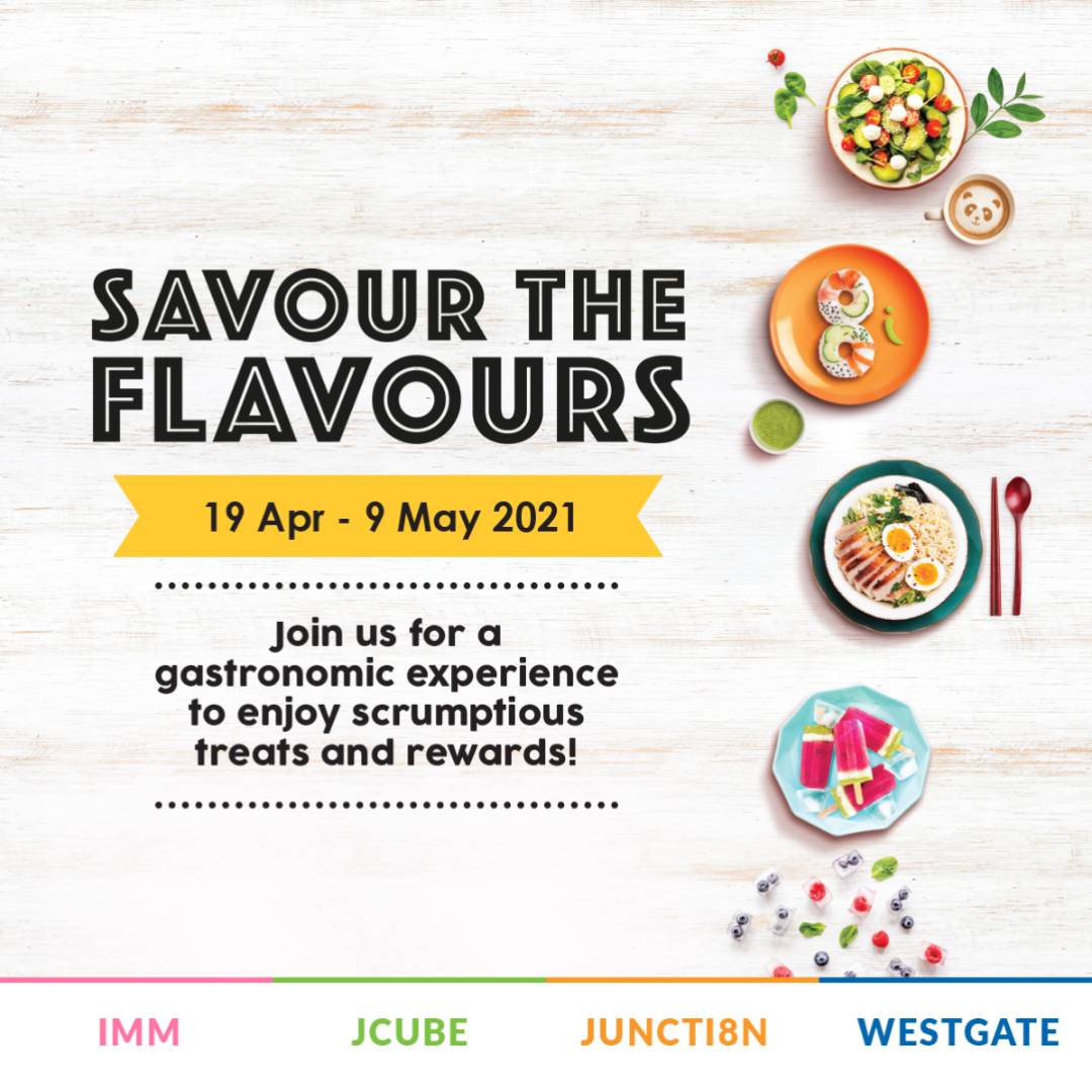 新加坡“美食天堂”名不虛傳！四家商場、數百餐廳美食大聯歡~最高吃$80送$10