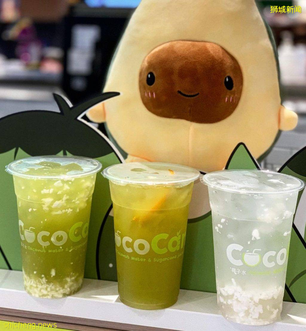 夏天必喝！盘点新加坡爆款椰子饮品🥥冰凉清爽、消暑解渴，实在很好喝椰🤩 