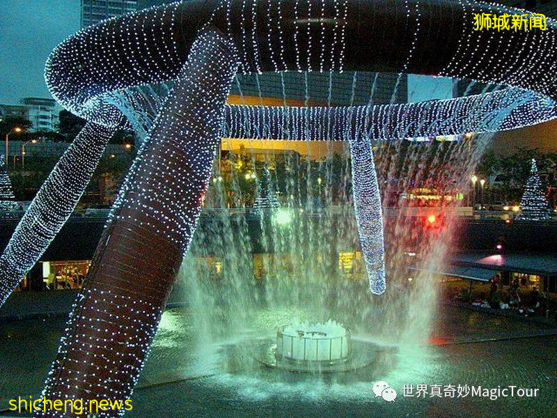 新加坡:令人惊叹的财富喷泉