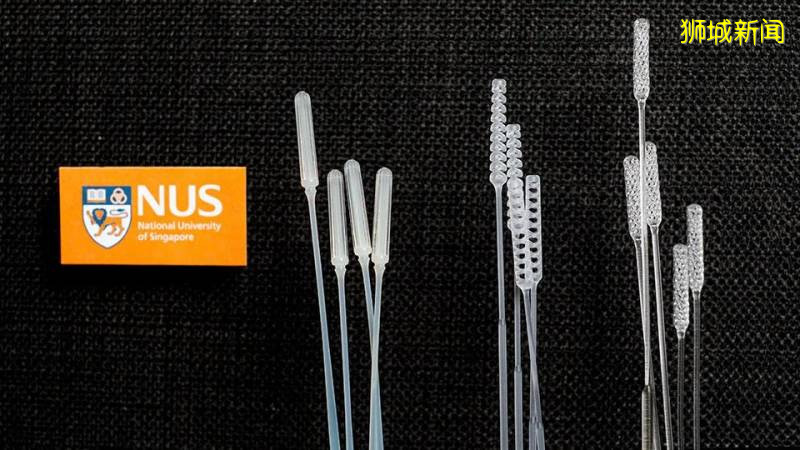 新加坡国立大学研发3D打印冠病鼻咽拭子,将于进入大规模生产