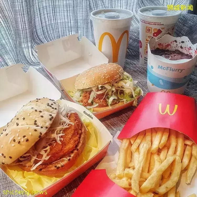 麦当劳北海道三文鱼汉堡回归！鲑鱼肉饼鲜味十足，淋上烤芝麻蛋黄酱更提味🍔 