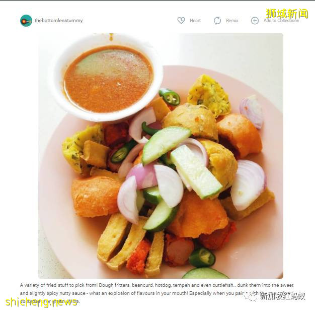 美國男明星線上廣征新加坡美食照 你覺得哪種食物最具代表性