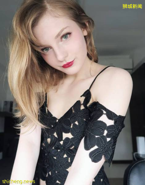 新加坡荷兰混血女孩美到犯规，泡温泉照引400万人围观