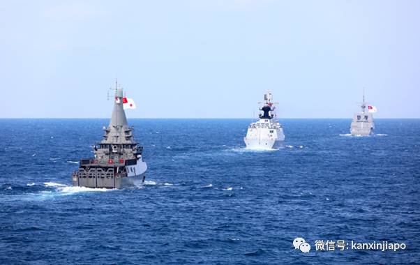 多图!实拍疫情下的新、中海军联合军演