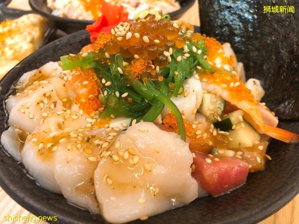 这碗海鲜丼逆天了,超级赞!必吃!新加坡网红日料店请大家免费吃