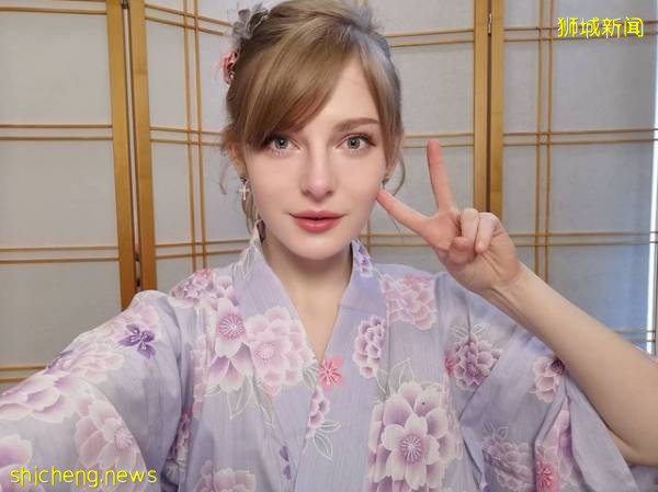 新加坡荷兰混血女孩美到犯规，泡温泉照引400万人围观