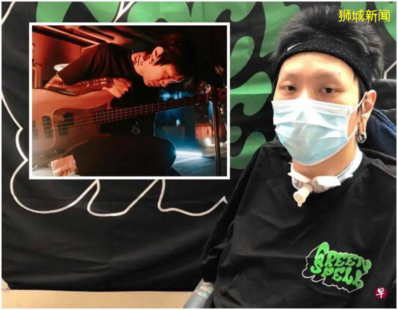 新加坡音乐人两米半平台跌下 四度命危醒来变瘫