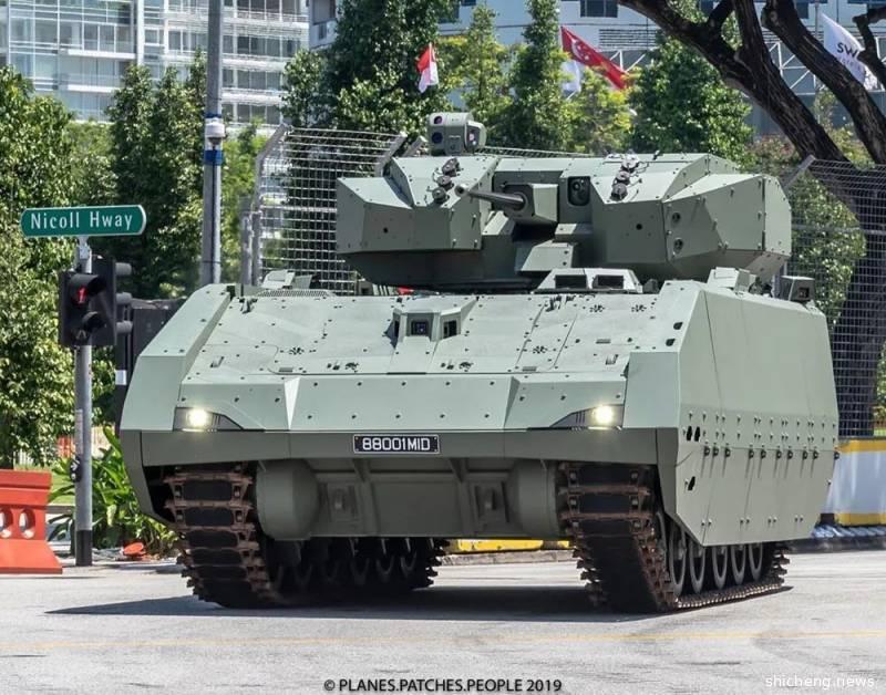 新加坡国防部采购新一代“猎人”步兵战车 将发展成火力支援车