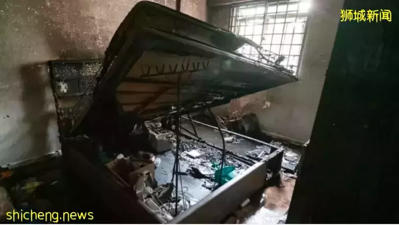 2童独留家中遇大火 狮城儿童保护服务处介入调查