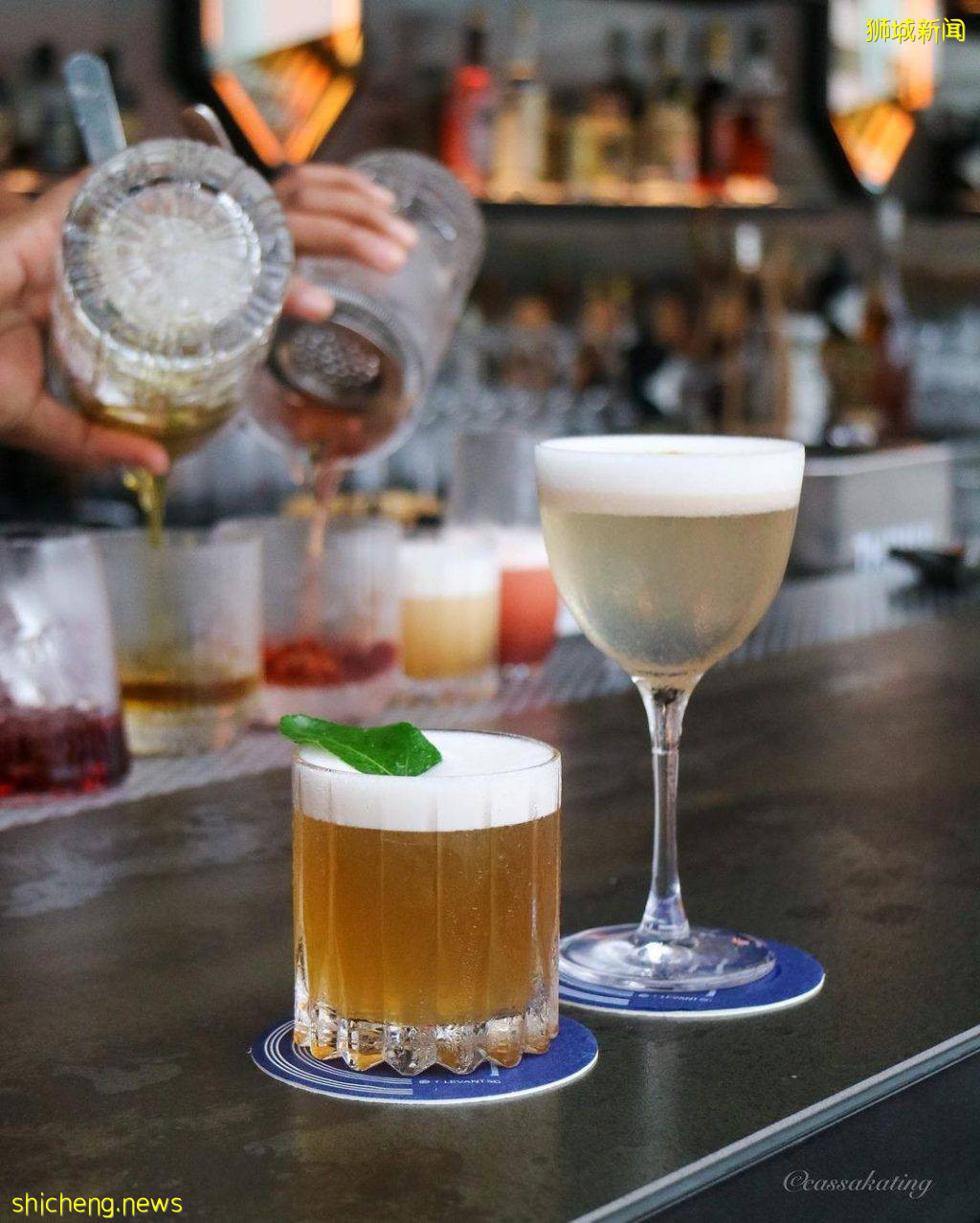 Tanjong Pagar屋頂酒吧“Levant”🍸四樓天台美景、小酌幾杯，感受地中海異國風情✨