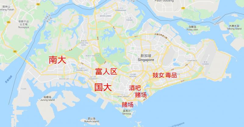 为什么新加坡西部房价增长比新加坡东部快？看看这张图就知道了。