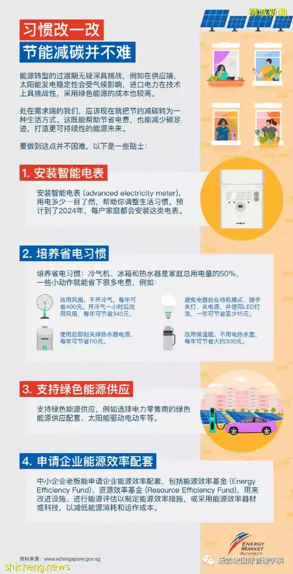 新加坡：开拓“四大开关” 推动能源转型