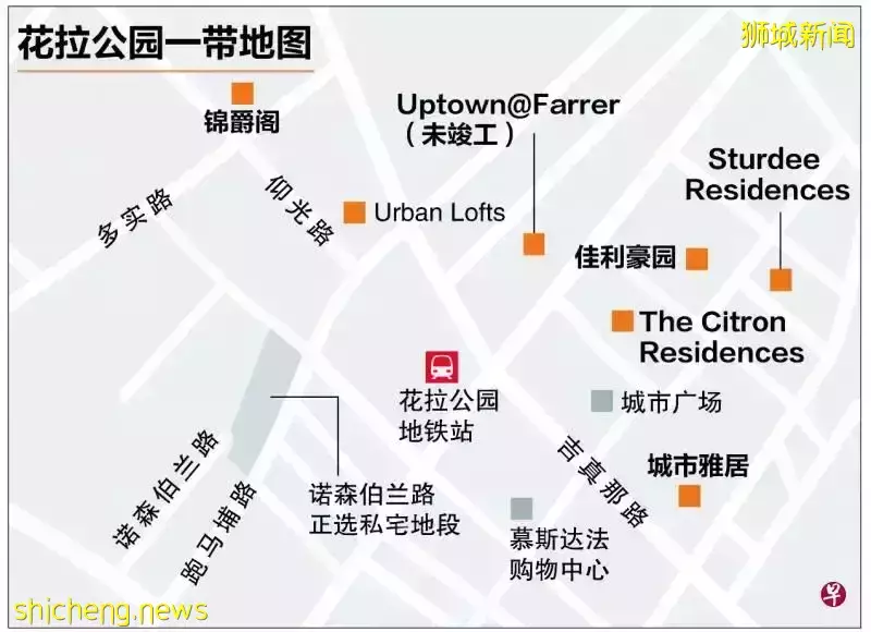 靠近Farrer Park地鐵站的Piccadilly Grand要開盤了,407單位混合項目