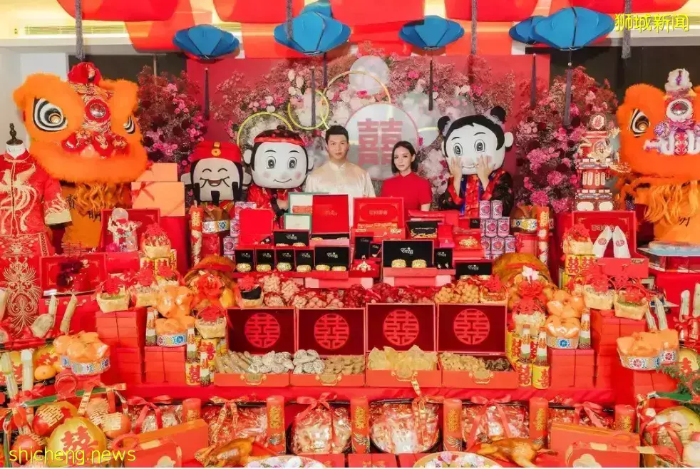 這個新加坡名媛二婚了！大量金條、名表、名牌包聘禮曝光