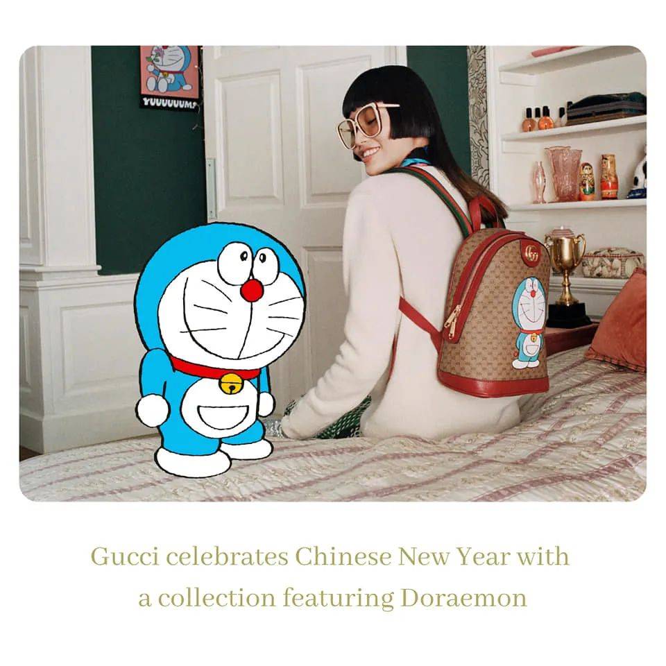 GUCCI的多啦A梦,LV的红色货柜,新加坡乌节路潮出新花样