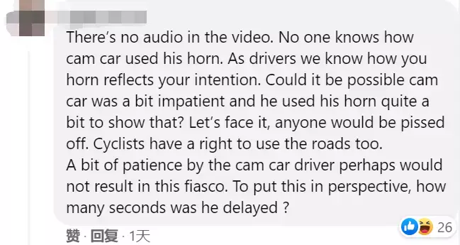 新加坡开车按喇叭催促，被11骑手怒追300米围堵、狂敲引擎盖