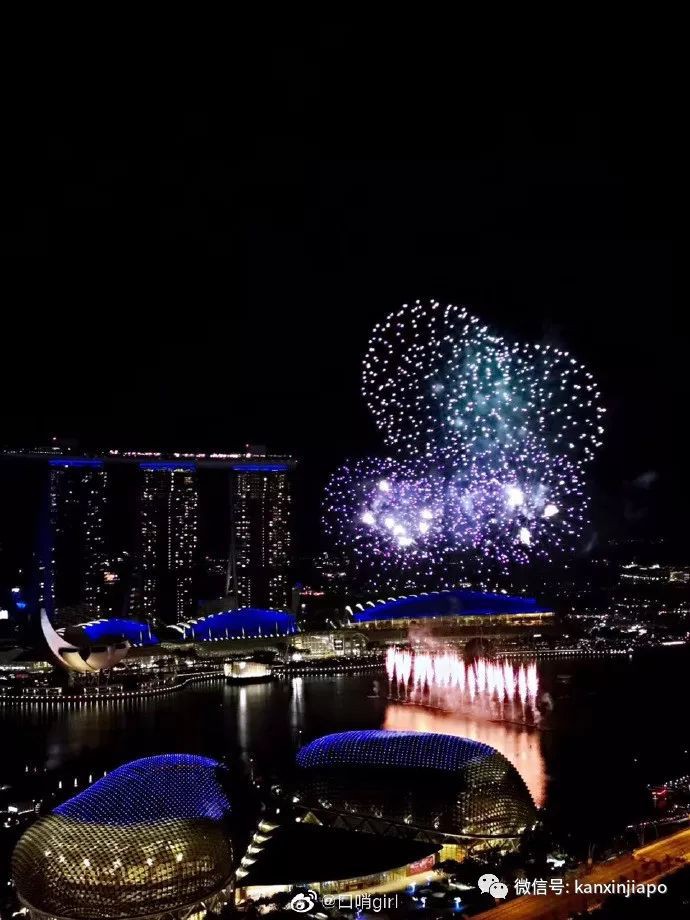 超酷炫！2020跨年烟火，无人机方阵，灯光秀照亮新加坡