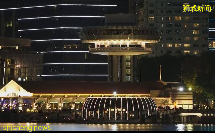 前晚26座地标点亮新加坡,充满希望!一点也看不到疫情的影子