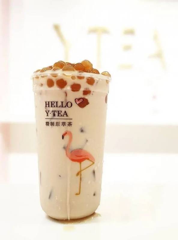 只看图片就想去的,超粉嫩泡泡茶店YTEA开业啦