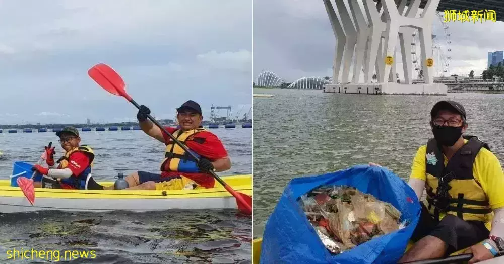 我帶娃在新加坡撿海洋垃圾，拿到了$100超市代金券