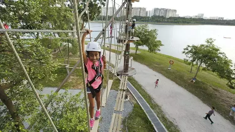 飛檐走壁、海上垂釣、激流勇進……新加坡10個超酷親子戶外活動，肯定有你沒玩過的