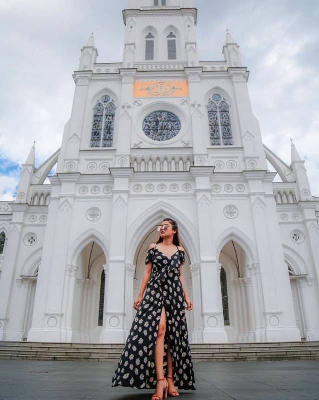 新加坡纯白教堂⛪️ 小众踩点攻略,神圣庄严、梦幻洁白的历史建筑