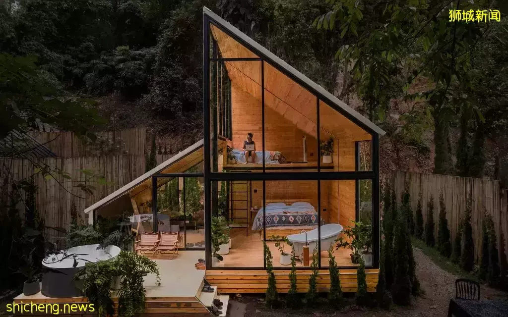 在原始森林裏的精致玻璃屋露營@泰國清邁！超美360度森林景觀、避世豪華享受