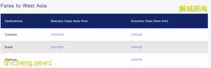 新航新一轮VTL航班促销!全球超多目的地可选!含税往返仅需178新币起