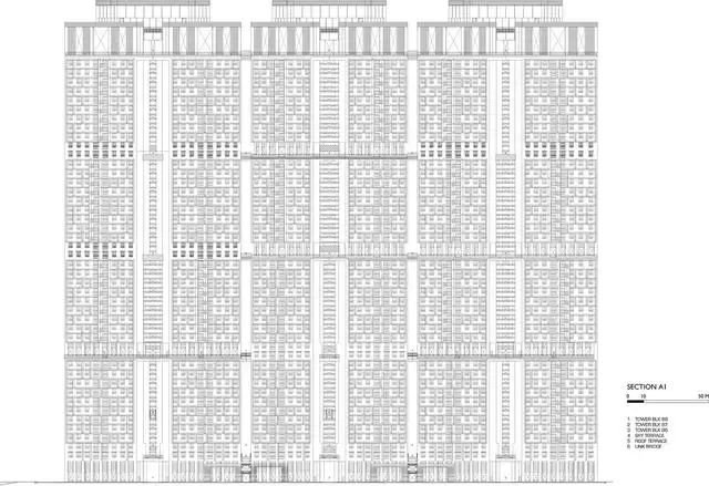 新加坡“天空之城”– 從地面到頂層自由穿梭的舒適型高密度公寓