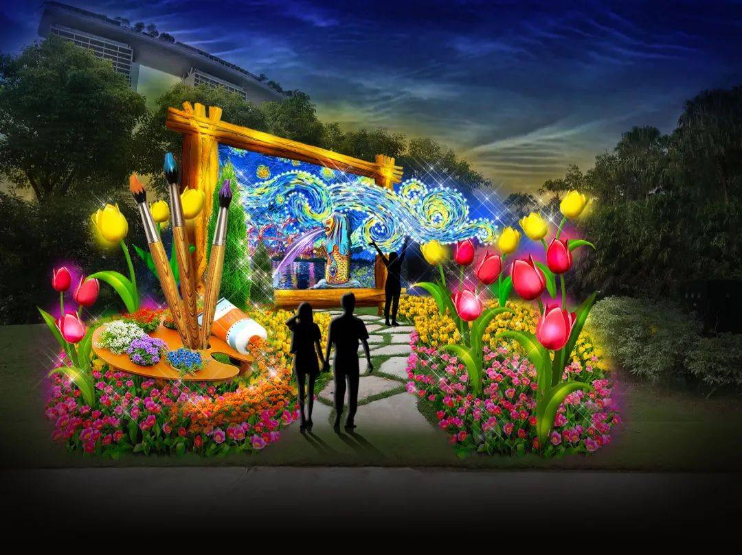 “春到河畔”2021將延長到2月20日結束,民衆可以繼續預約時段