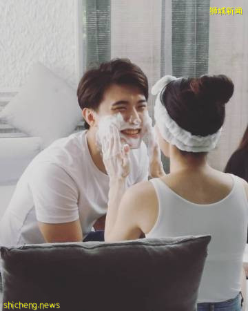 首接广告跟女模玩泡泡  张哲通尴尬频NG