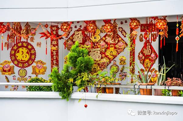 牛车水算啥?看这组屋的春节装饰,牛年要不旺都难