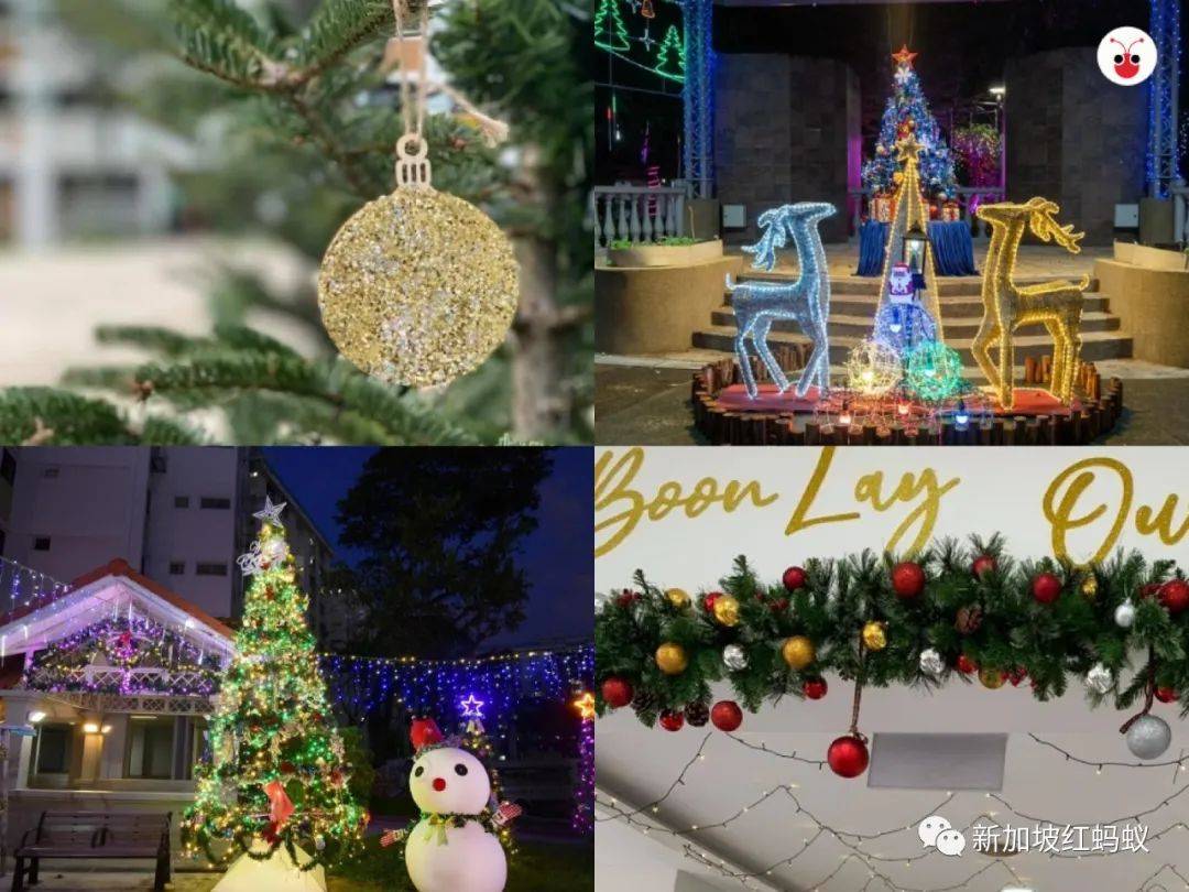 無須到烏節路人擠人，也能在組屋區感受溫馨的聖誕氛圍